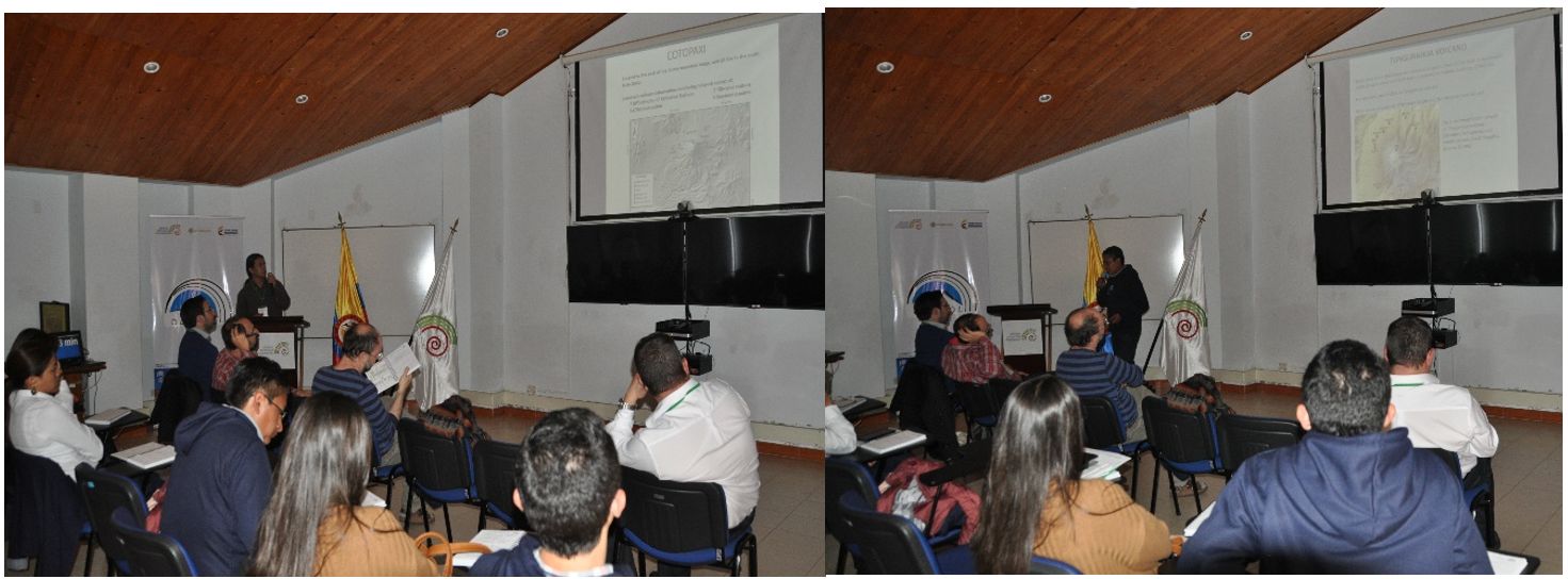 Participación del IGEPN en la I Reunión Operativa de la Asociación Latinoamericana de Geodesia Volcánica en la ciudad de Pasto (Colombia)