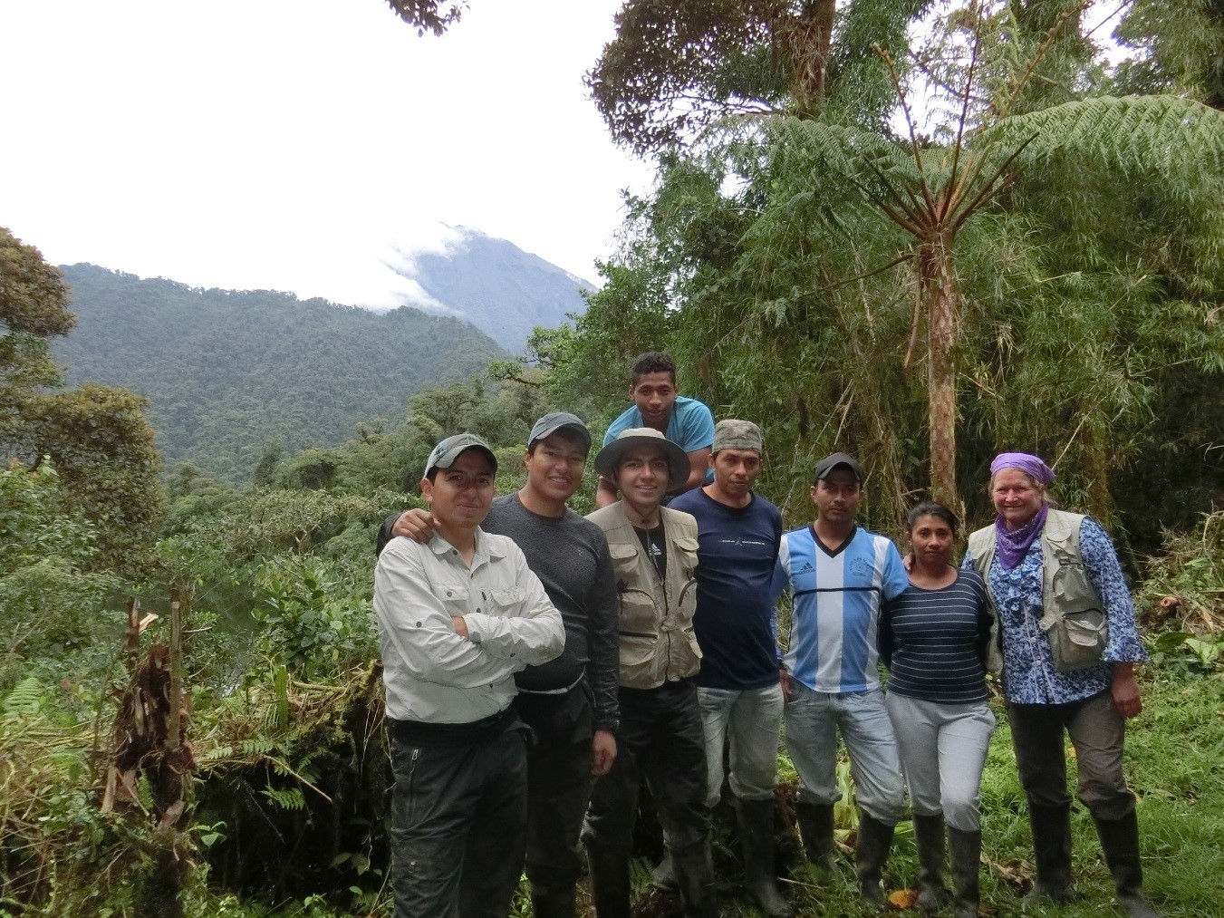 Expedición del IGEPN al Volcán Sumaco