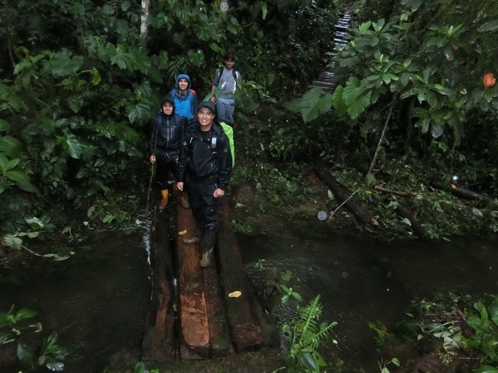 Expedición del IGEPN al Volcán Sumaco