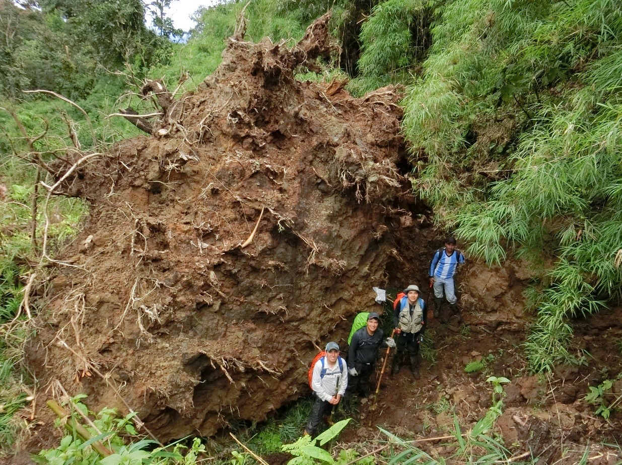 Expedición del IGEPN al Volcán Sumaco