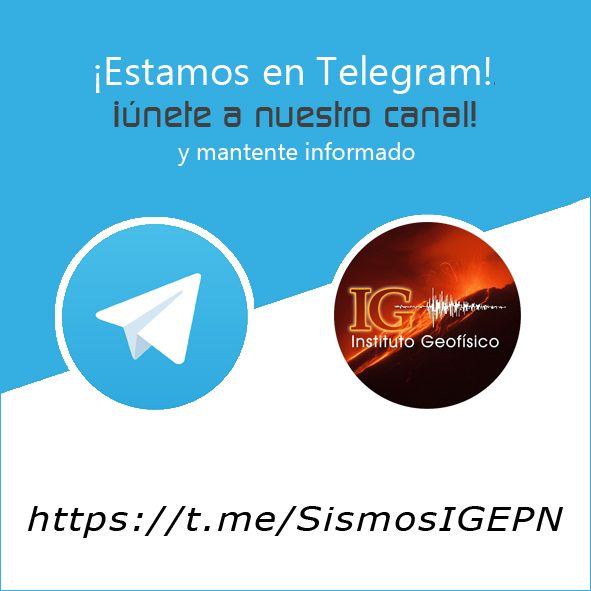 Reciba a través de Telegram información de sismos en el territorio ecuatoriano 