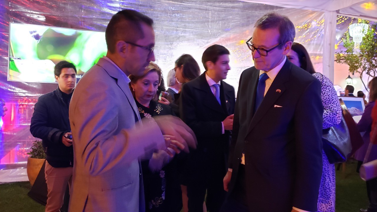 El IGEPN presente en evento organizado por la Embajada Británica