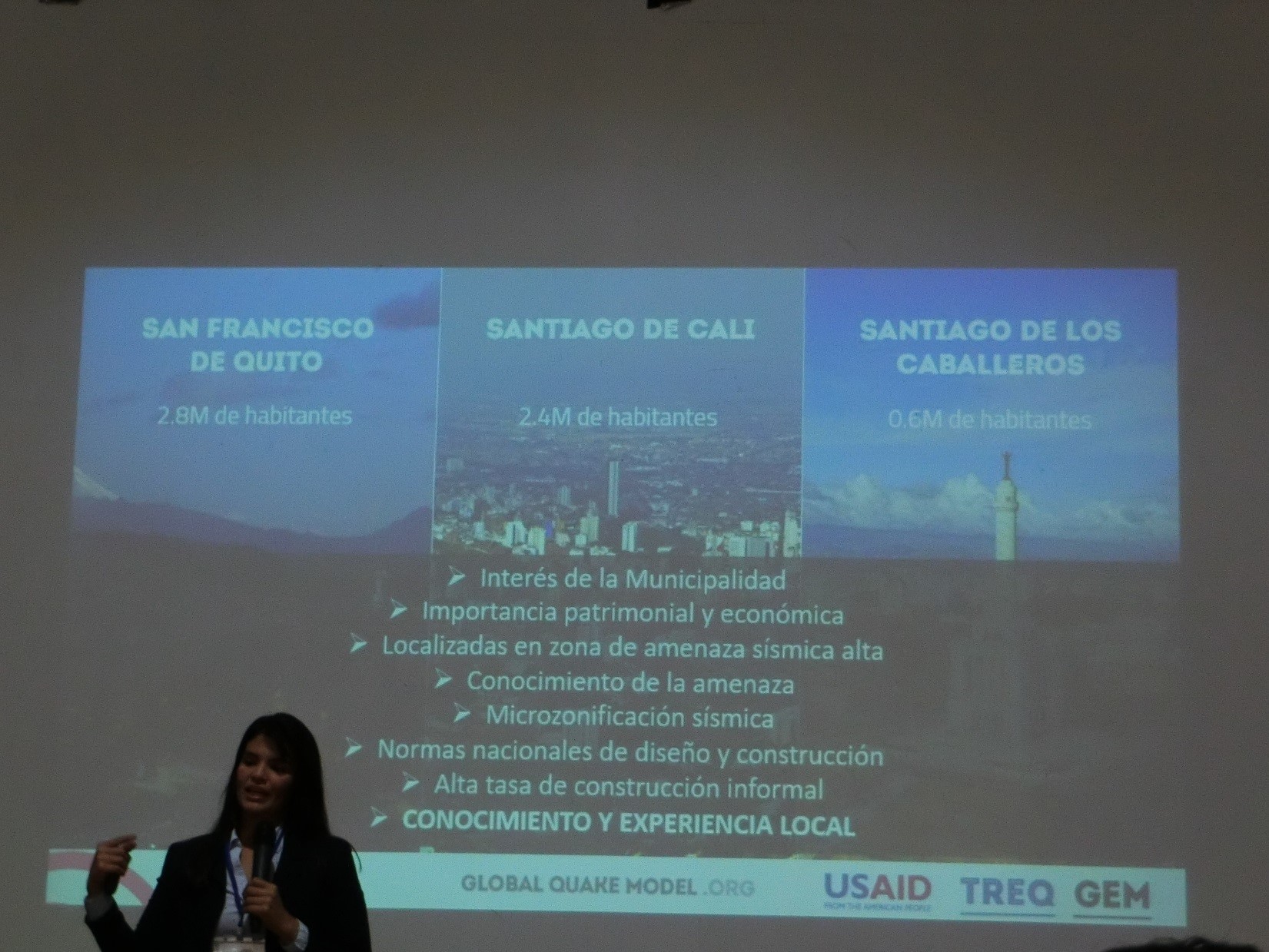 Miembros del IGEPN participaron del lanzamiento del Proyecto “TREQ” sobre Entrenamiento y Comunicación de Riesgos Sísmicos en Zonas Urbanas