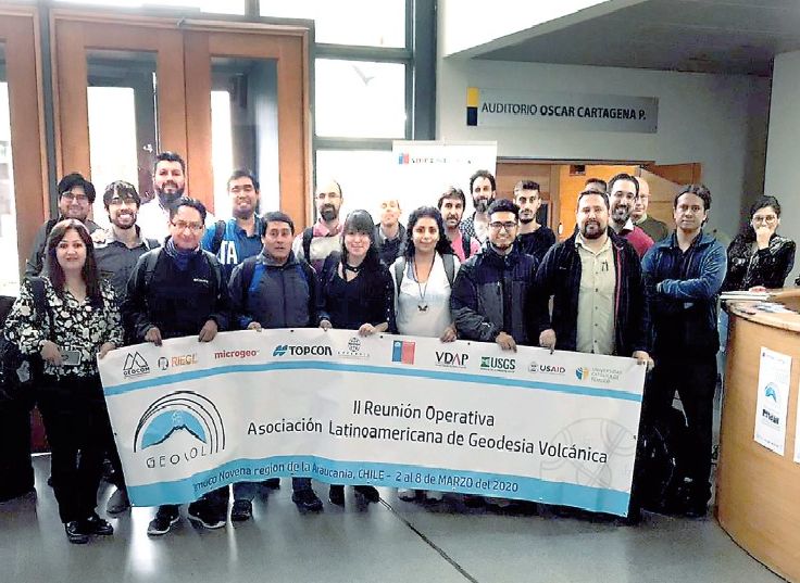 Funcionarios del IG-EPN participaron la segunda reunión operativa de la Asociación Latinoamericana de Geodesia Volcánica GEOVOL