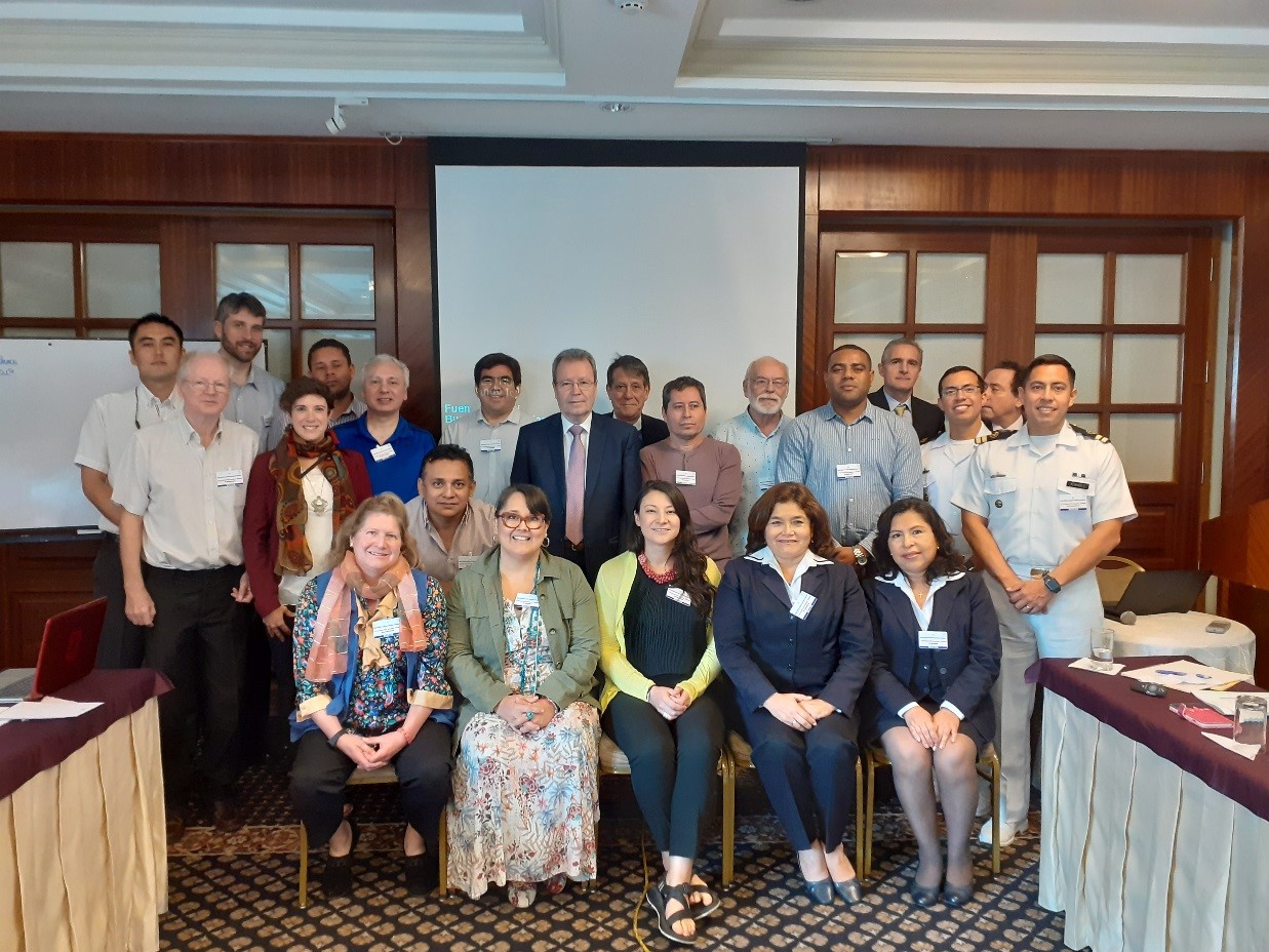 Personal del IGEPN participó en taller para definir fuentes sísmicas, peligros y riesgos de futuros tsunamis en la zona costera Ecuador-Colombia