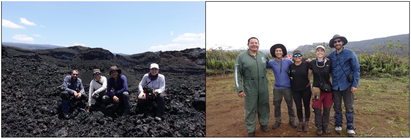 Vulcanólogos investigan la erupción de 2018 del volcán Sierra Negra, Isla Isabela – Galápagos