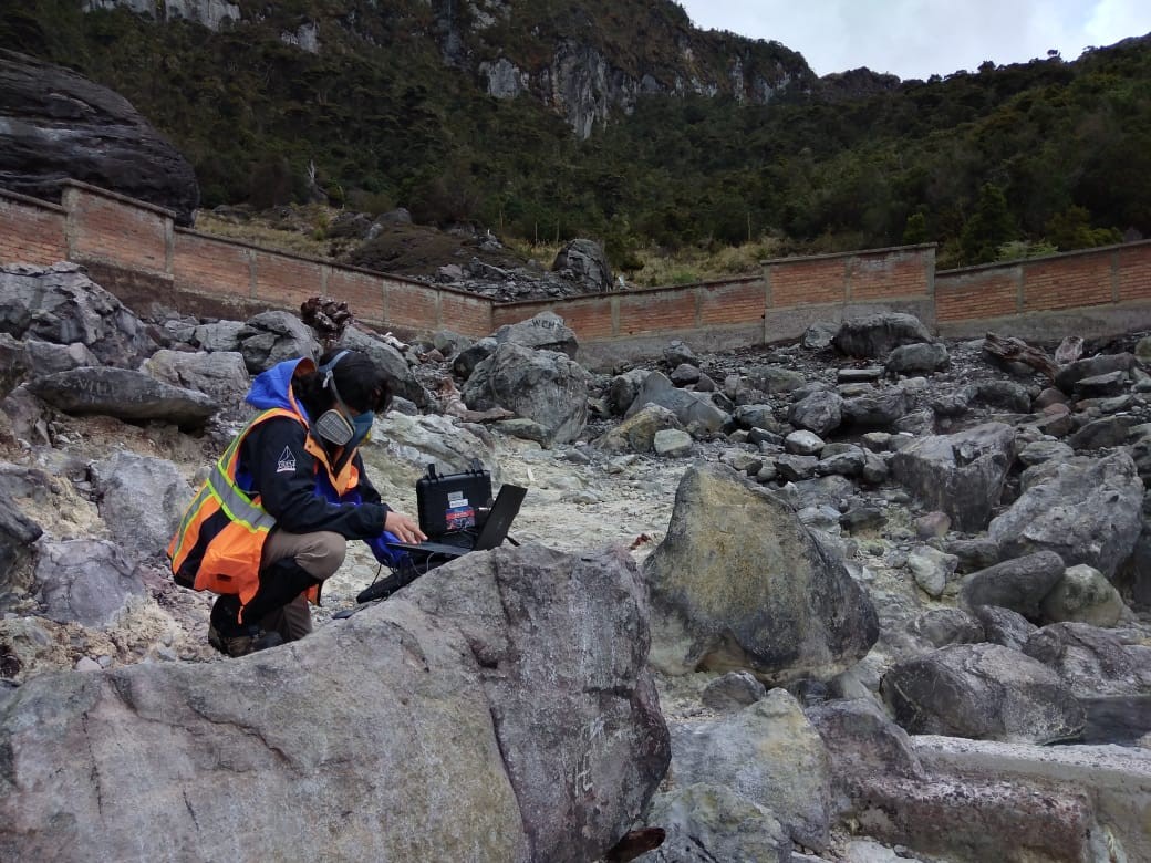Monitoreo de manifestaciones hidrotermales en el complejo volcánico Chiles - Cerro Negro