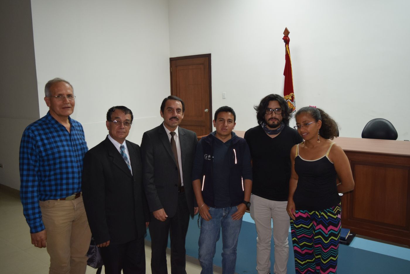 Técnicos del Instituto Geofísico recibieron la invitación de la Universidad Técnica del Norte en Ibarra
