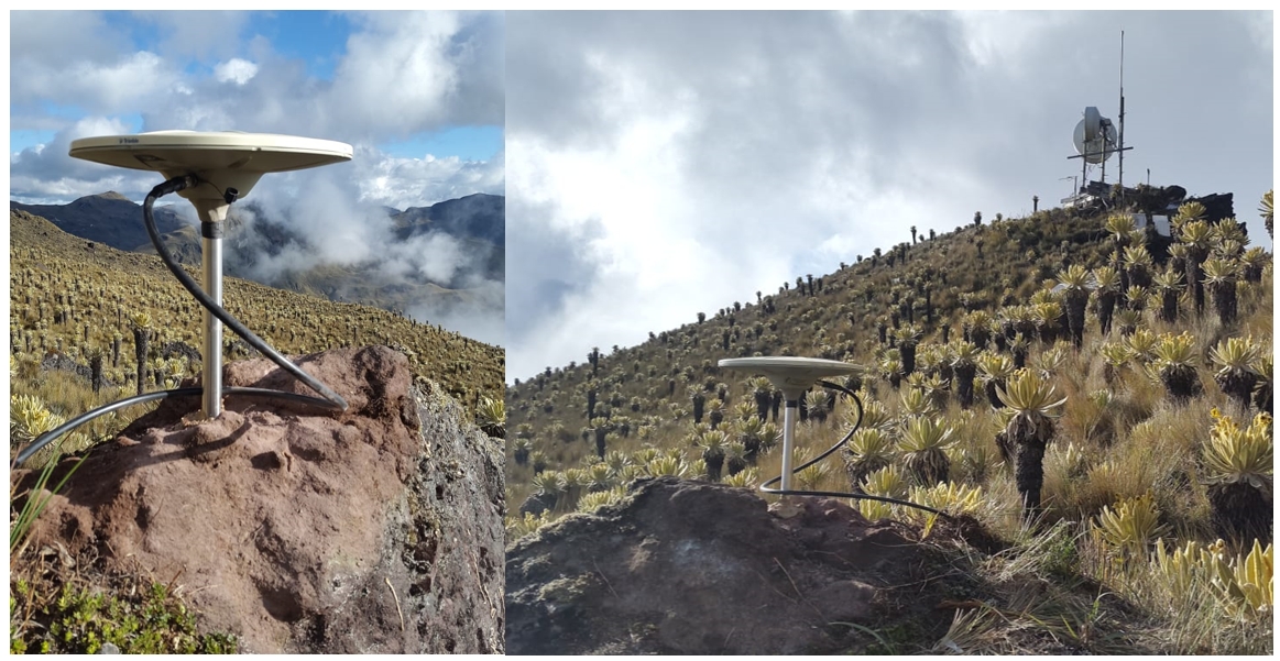 Instalación de una Base de Monitoreo Geodésico para el Fortalecimiento de la Vigilancia en el Cerro Negro, volcán fronterizo con Colombia