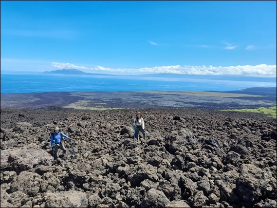 Primer estudio de campo sobre la erupción de 2018 del volcán La Cumbre, Isla Fernandina – Galápagos