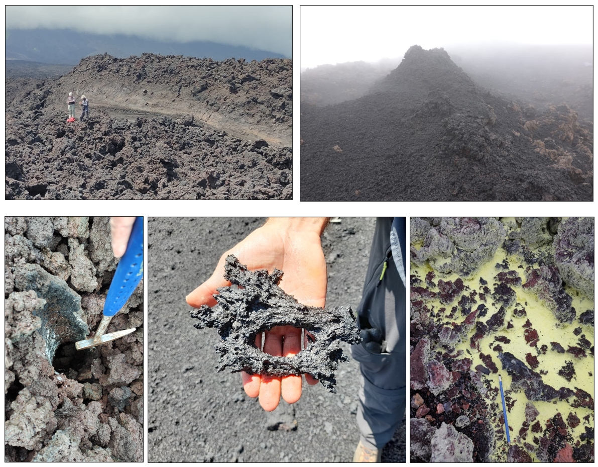 Primer estudio de campo sobre la erupción de 2018 del volcán La Cumbre, Isla Fernandina – Galápagos