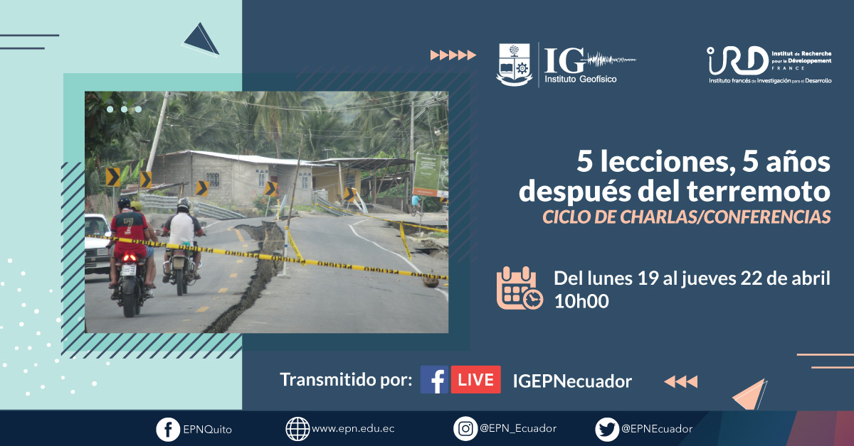 Ciclo de Charlas 5 lecciones, 5 Años después del terremoto