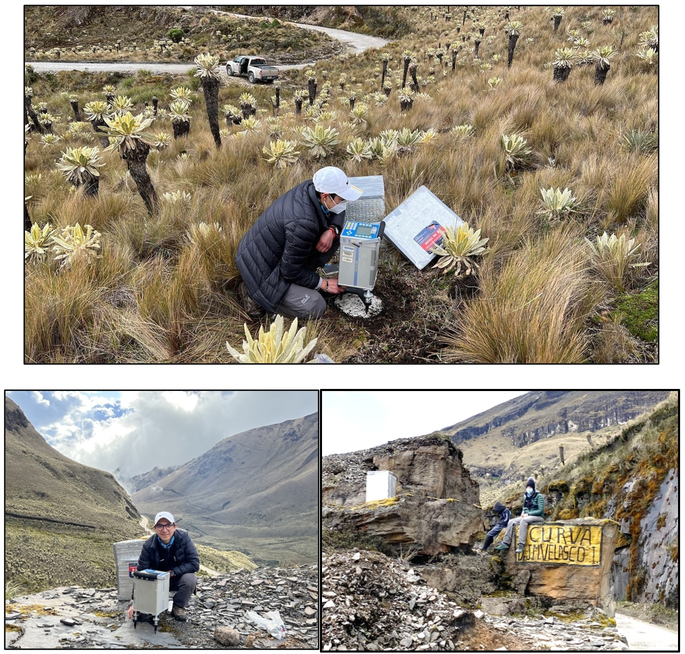 Instalación de una Red Temporal de Estaciones Sísmicas y Campaña de Mediciones Gravimétricas en los Alrededores de los Volcanes Chiles- Cerro Negro y la caldera Potrerillos, Carchi