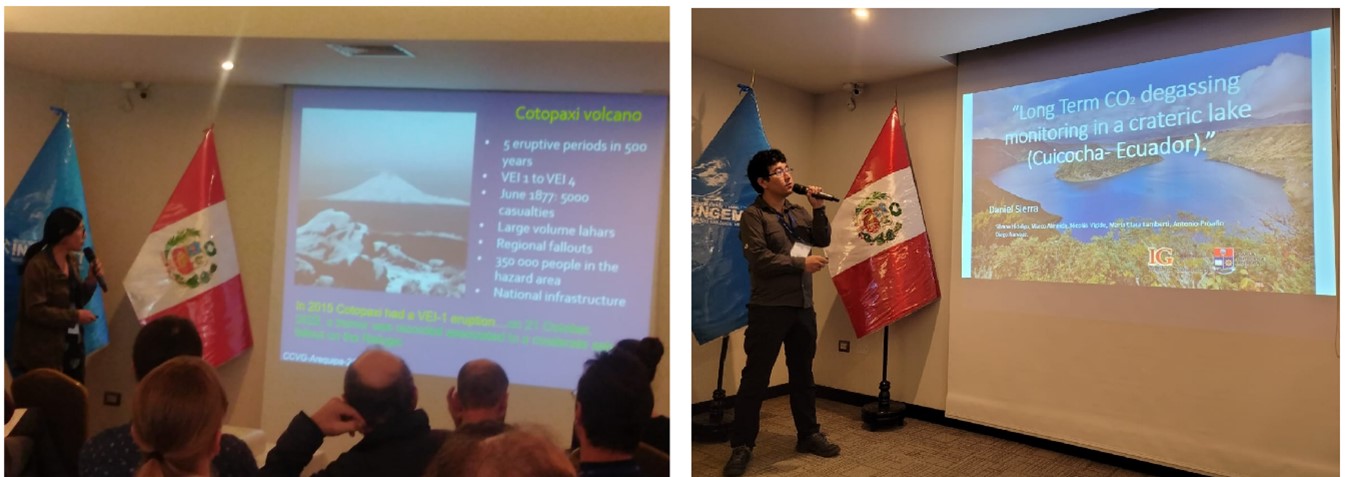 Participación del IG-EPN en el 14to Taller de Gases Volcánicos en Arequipa - Perú