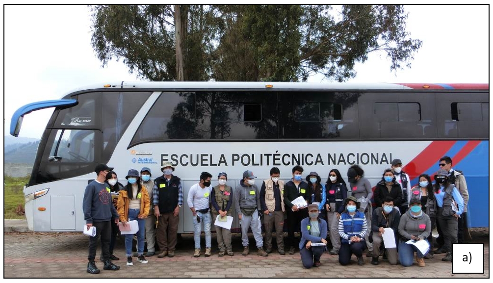 Docentes del IGEPN lideran viaje de observación y aprendizaje para estudiantes de la EPN al rio Coca para conocer el impacto de la erosión regresiva