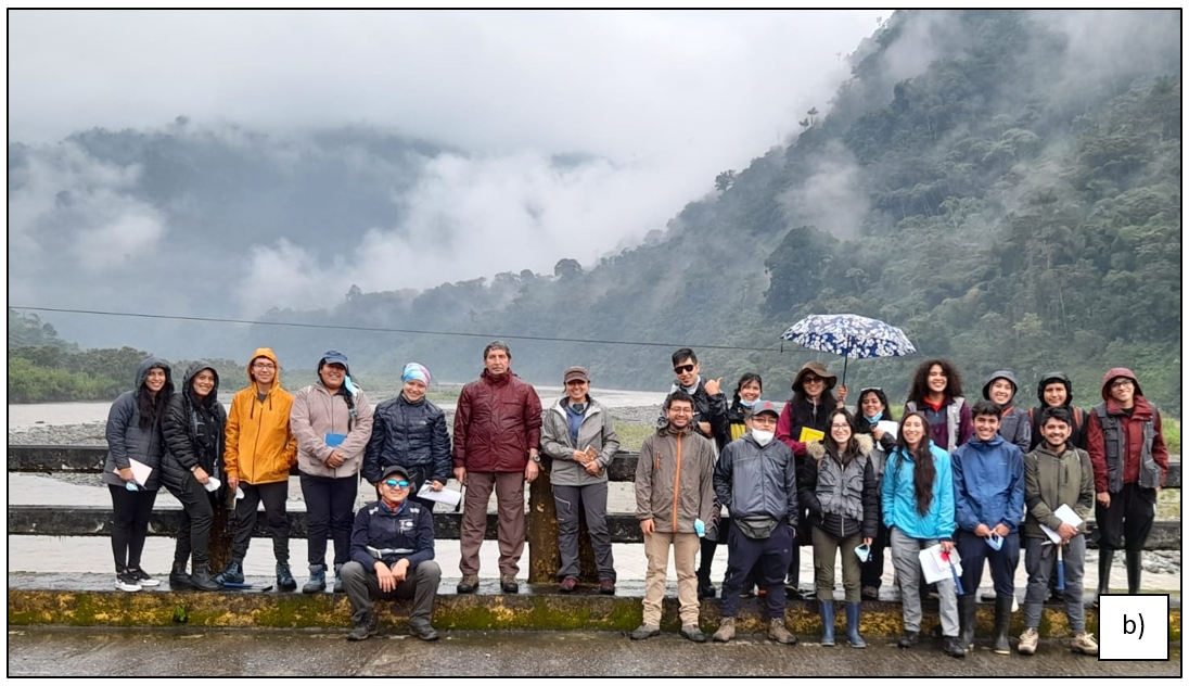 Docentes del IGEPN lideran viaje de observación y aprendizaje para estudiantes de la EPN al rio Coca para conocer el impacto de la erosión regresiva