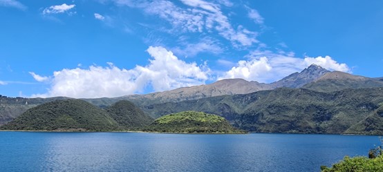 Campaña de medición de CO2 difuso en la Laguna de Cuicocha