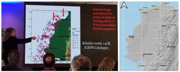 Ponencia de la Msc. Patricia Mothes en el 4th LACSC sobre Monitoreo con GPS y Alerta Temprana de Tsunamis en la Costa de Ecuador.