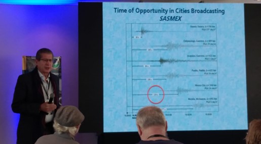 Ponencia del Dr. Gerardo Suárez sobre el sistema de alerta temprano de terremotos en México