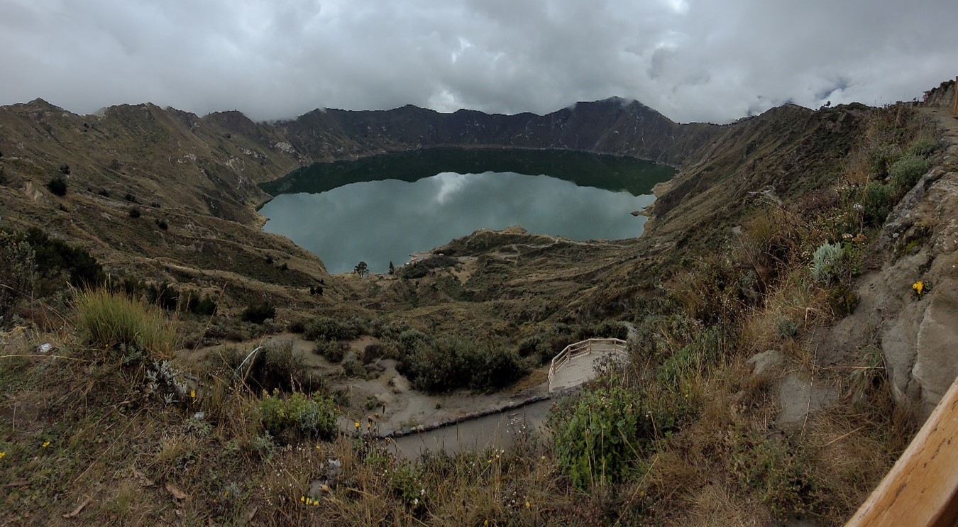 Inventario de Fuentes Termales en el volcán Quilotoa