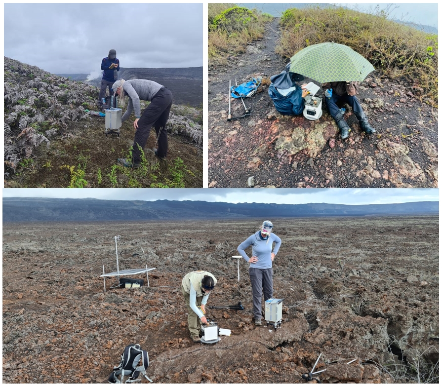 Campaña de gravimetría asociada al reciente proceso eruptivo del volcán Sierra Negra