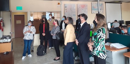 Personal de la Embajada de Estados Unidos en Quito y una delegación de congresistas de Washington DC visitan el IG-EPN