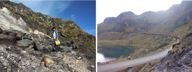 Monitoreo de fuentes termales en el complejo volcánico Chiles - Cerro Negro