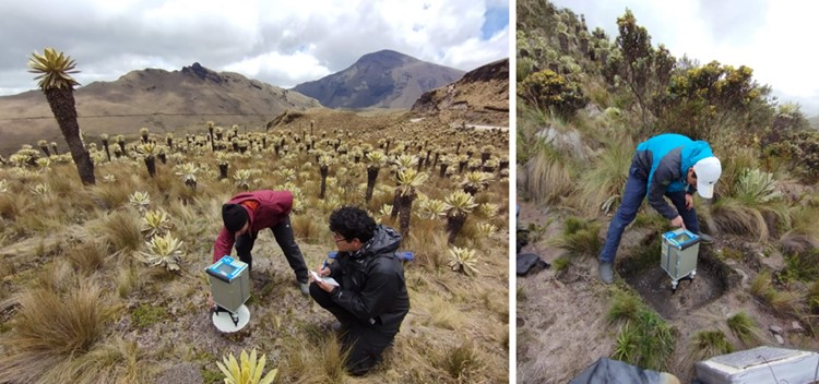 Campaña de mediciones gravimétricas en el complejo volcánico Chiles - Cerro Negro