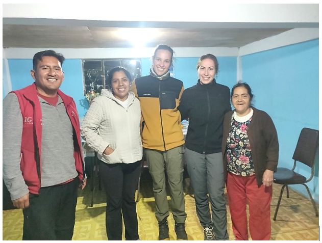 Participación de la visita de campo del Proyecto “Vulnerabilidad de la Agricultura y Ganadería a la Caída de Cenizas del Volcán Tungurahua y Sangay”