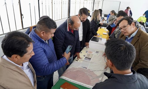 EL IG-EPN participó en la Segunda Reunión de Trabajo de la Comisión Técnica Ambiental referente al actual proceso eruptivo del volcán Cotopaxi