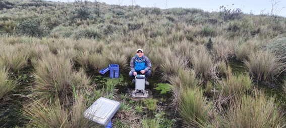 Campaña de Gravimetría en el volcán Cotopaxi