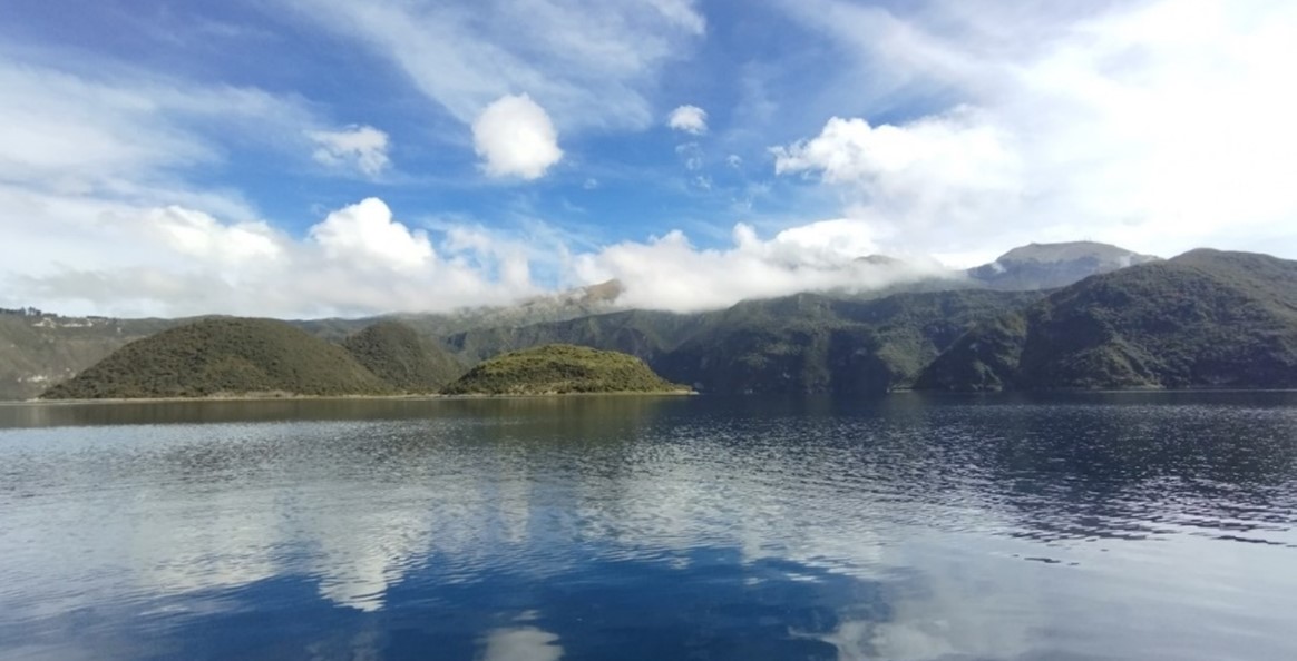 Campaña de medición de CO2 difuso en la Laguna de Cuicocha