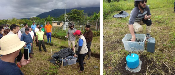 Inspección en la zona de las Naves Provincia de Bolívar por ruidos extraños