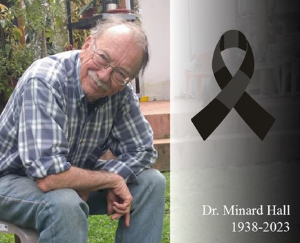 Fallecimiento del Dr. Minard Hall, fundador del IG-EPN