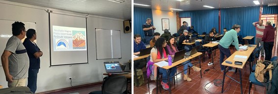 Participación del IG-EPN en el “Curso de Modelado basado en Física del Magma” en Mendoza - Argentina