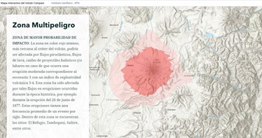 La Biblioteca de Mapas de Amenaza del IG-EPN