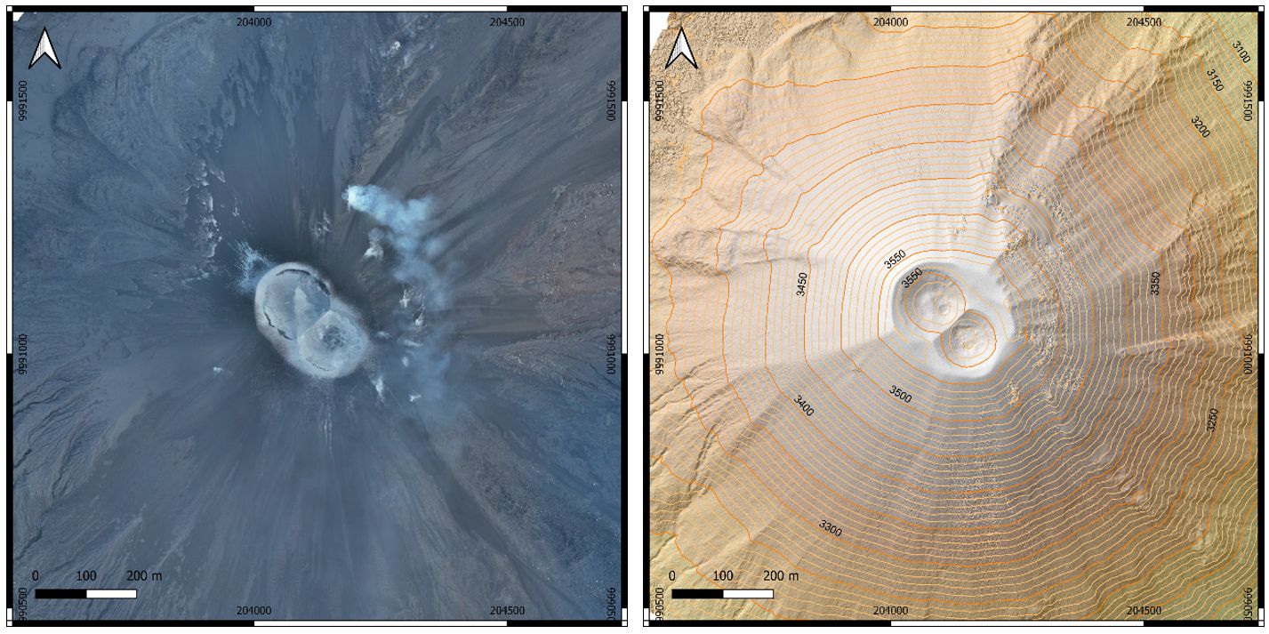 Vigilancia volcánica y estudio geomorfológico en el volcán El Reventador