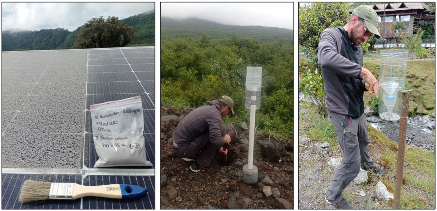 Vigilancia volcánica y estudio geomorfológico en el volcán El Reventador