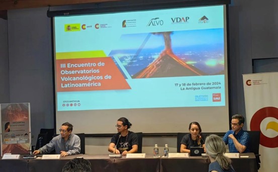 El Instituto Geofísico de la Escuela Politécnica Nacional participó en el III Encuentro de Observatorios Volcanológicos de Latinoamérica