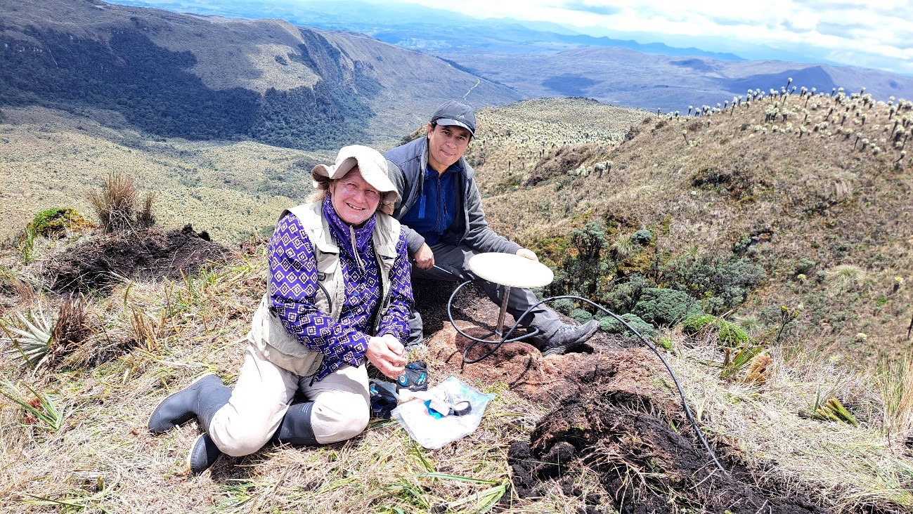 Fortalecimiento de la red GPS en las cercanías del volcán Chiles, Provincia del Carchi