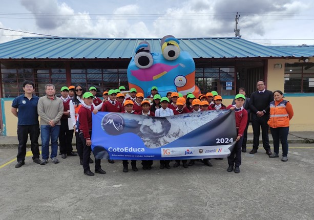 Proyecto CotoEduca, Educación para niños y docentes sobre la actividad del Volcán Cotopaxi