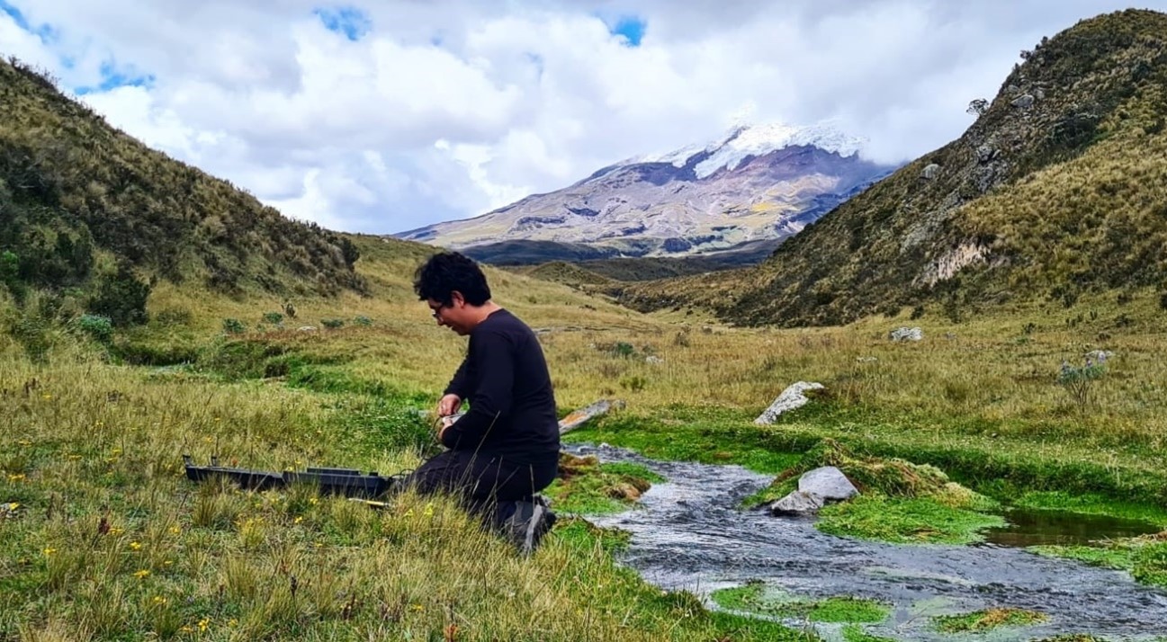 Monitoreo de vertientes localizadas en las inmediaciones del volcán Cotopaxi