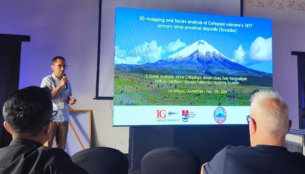 Participación del IG-EPN en el congreso científico Cities on Volcanoes 12ª edición (La Antigua-Guatemala)