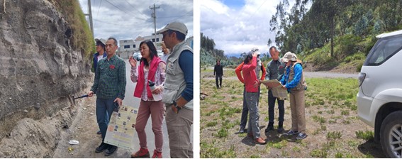 Ecuador recibe la visita del Dr. Makoto Konno, experto japonés en mitigación de riesgos de desastres