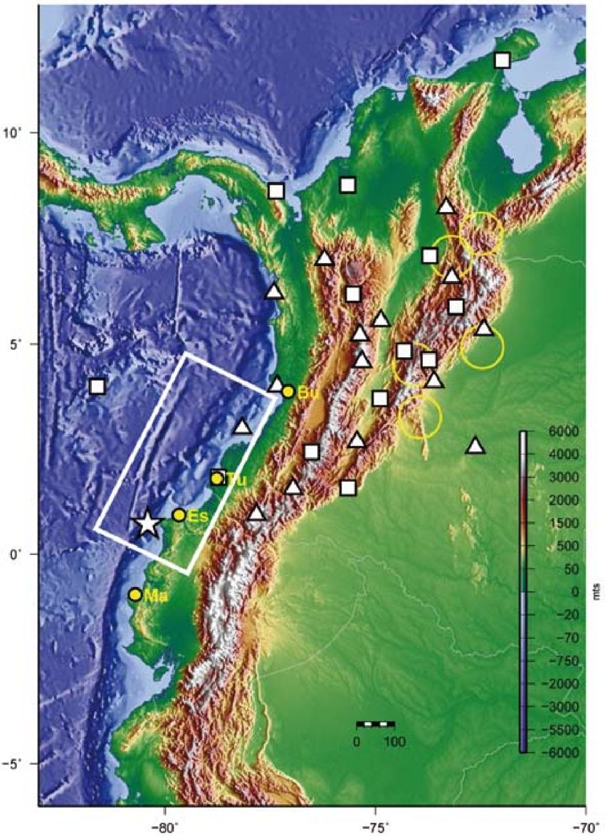 El gran terremoto del 31 de Enero de 1906