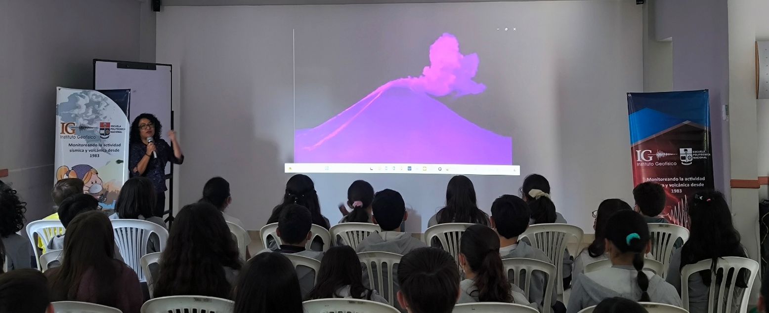 Sembrando ciencia desde la escuela: el IG-EPN y su aporte al aprendizaje de los más pequeños