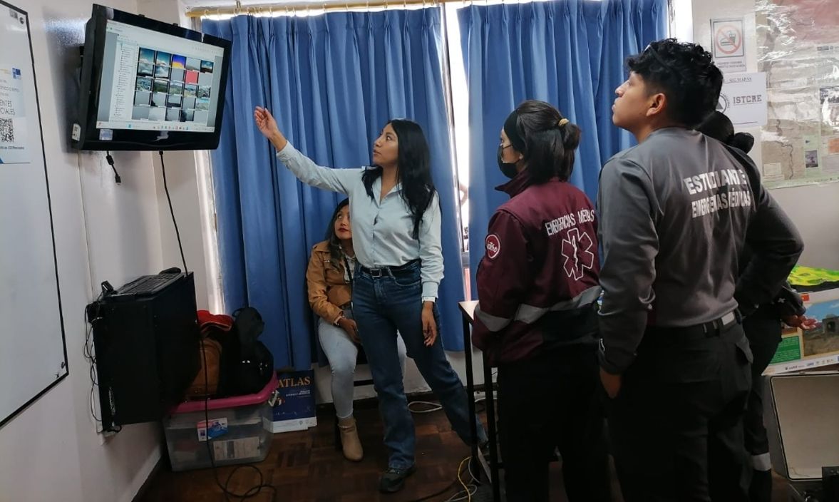 El IG-EPN participa en las casas abiertas organizada por el Instituto Superior Tecnológico ISTCRE Por Un Futuro Resiliente
