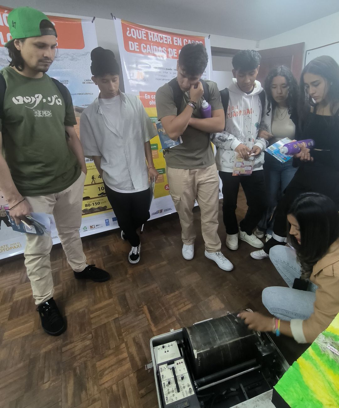 El IG-EPN participa en las casas abiertas organizada por el Instituto Superior Tecnológico ISTCRE Por Un Futuro Resiliente