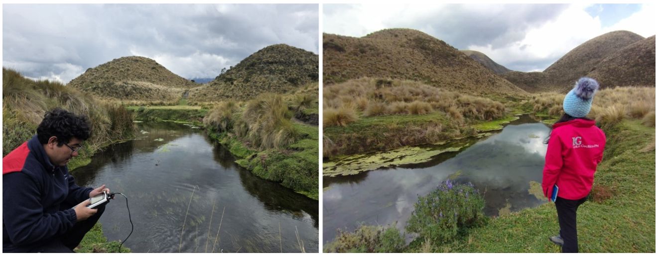 Vigilancia de fuentes termales y mediciones con cámara UV en el Cotopaxi