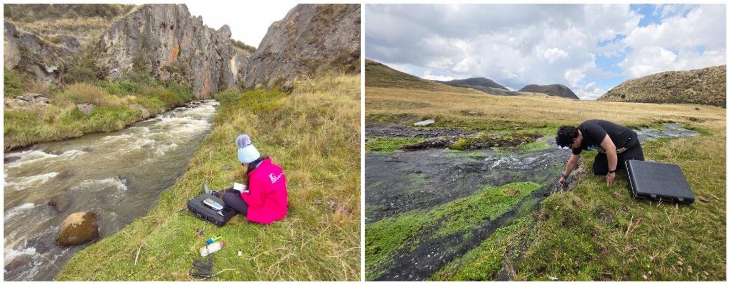 Vigilancia de fuentes termales y mediciones con cámara UV en el Cotopaxi